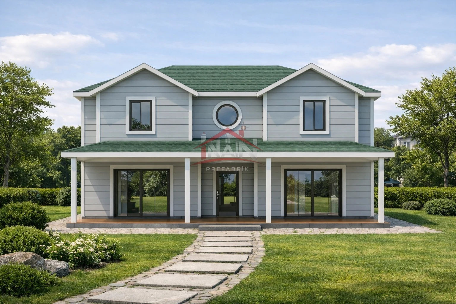 Çelik Ev 140 m² — İnan Prefabrik