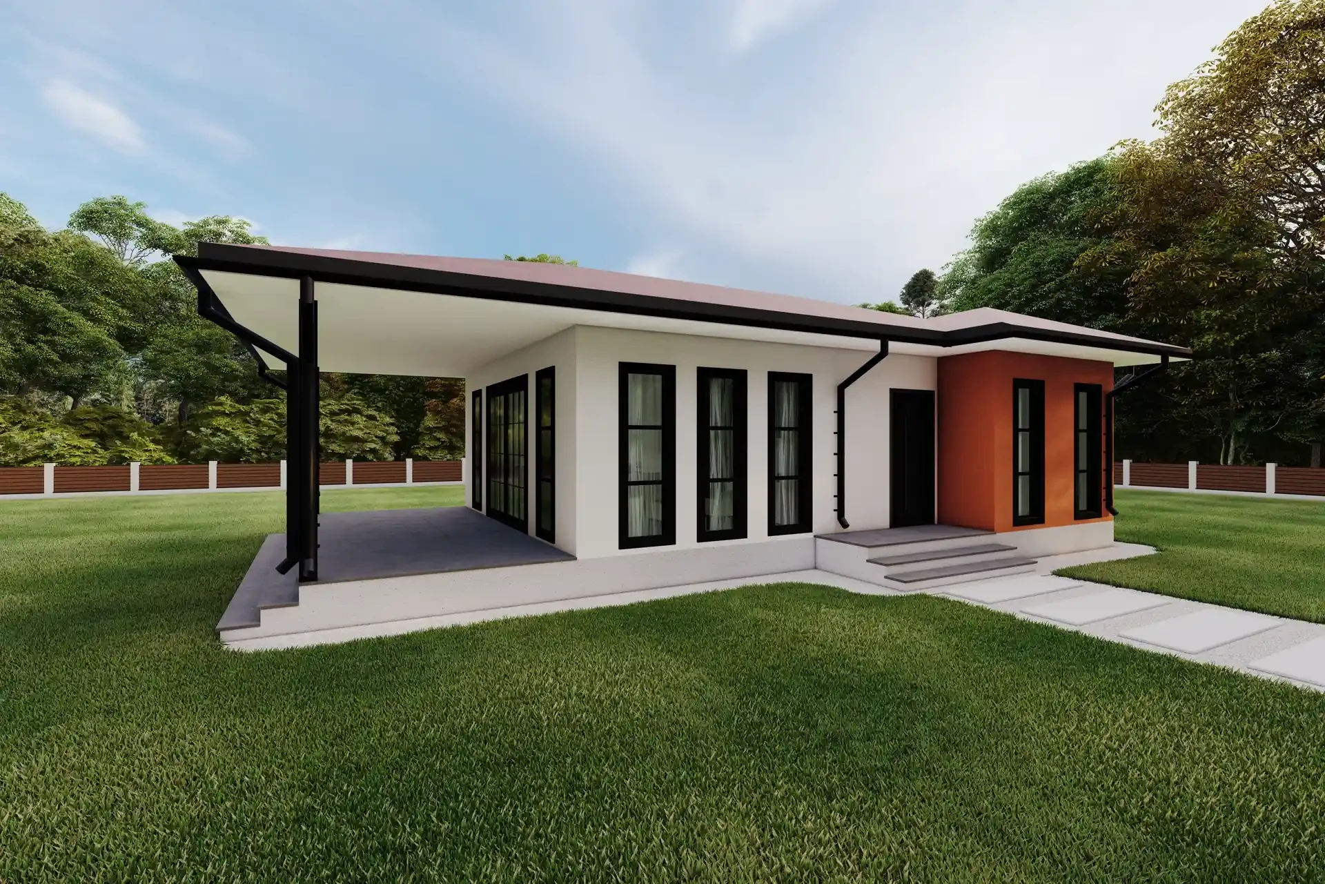 Tek Katlı Prefabrik Evler modelleri