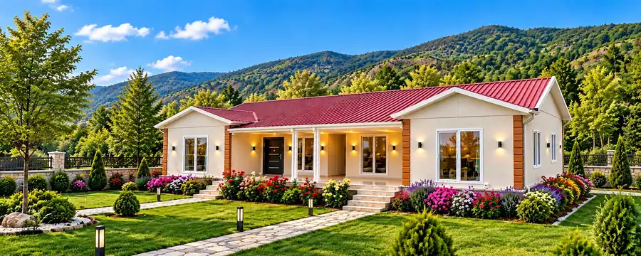Tek Katlı Prefabrik Evler modelleri