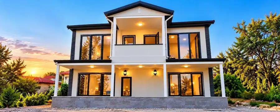 Çift Katlı Prefabrik Evler modelleri