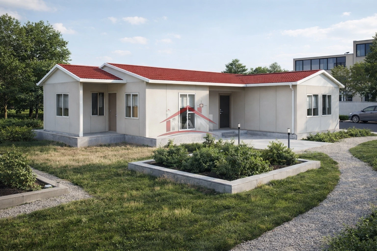 2+1 Tek Katlı Prefabrik Ev 81 m²